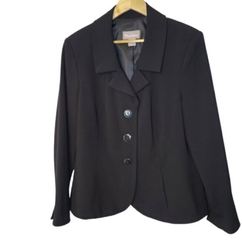 CLEARANCE TanJay Black Blazer Size 12